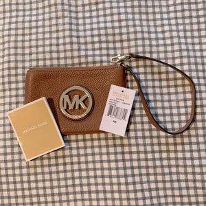 NWT MK Wristlet